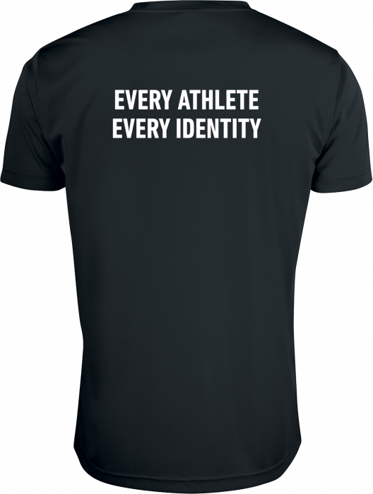 Clique - Pan Idræt Sports T-Shirt - Preto